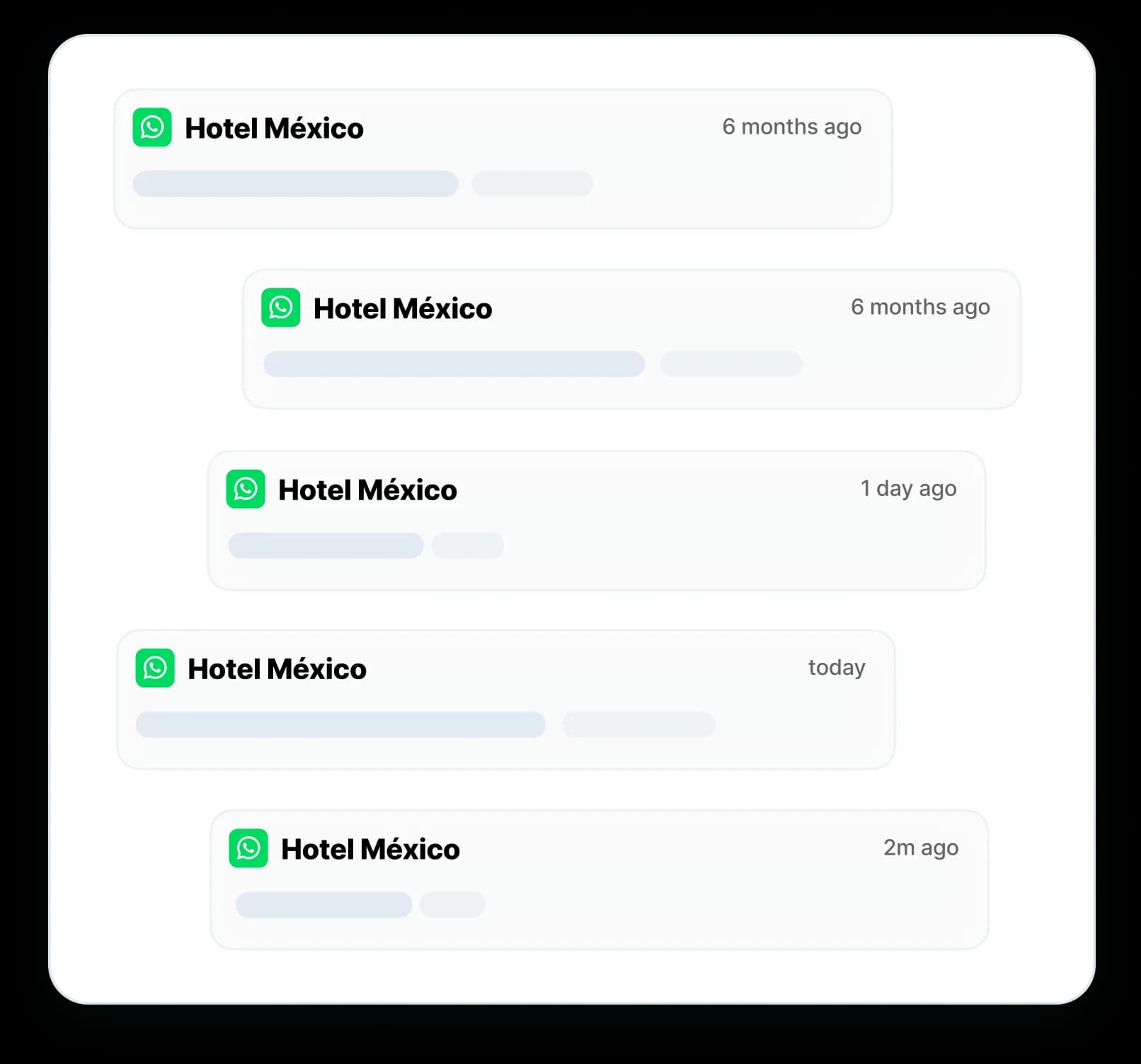 Book classes directly in chat