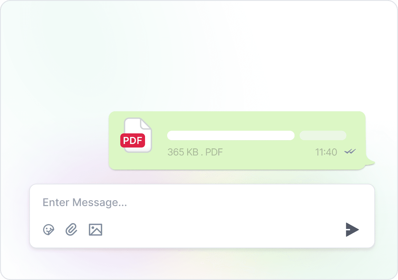 Interactive WhatsApp messaging with media